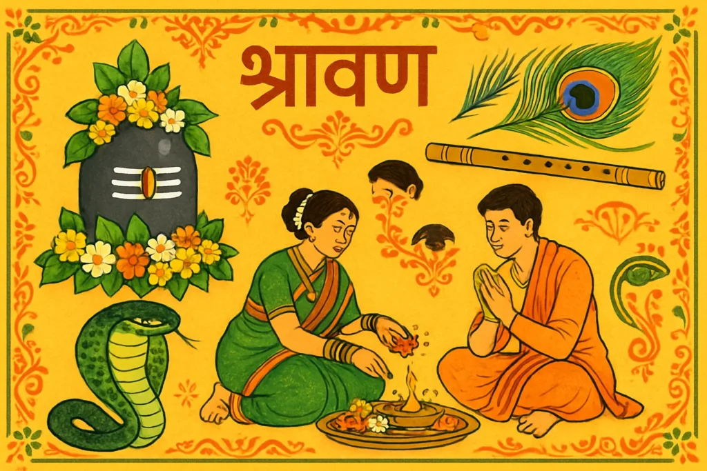 श्रावण महिन्यातील खास १० व्रते आणि त्यांचे महत्त्व