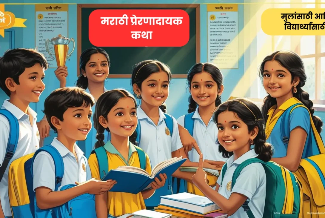 मराठी प्रेरणादायक कथा २०२५ अपडेट - मुलांसाठी आणि विद्यार्थ्यांसाठी