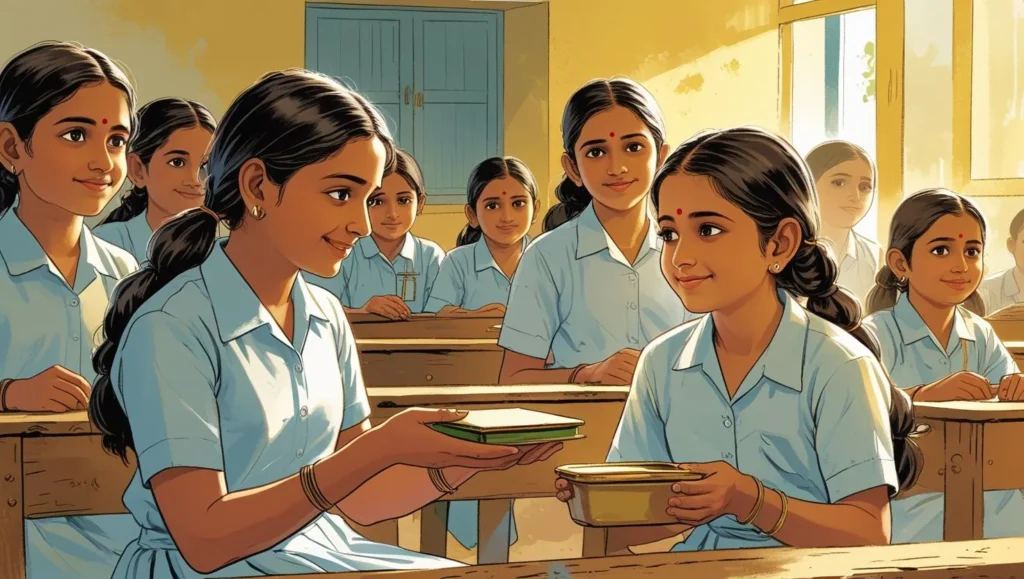 राधिकेची सेवाभावनेची कथा